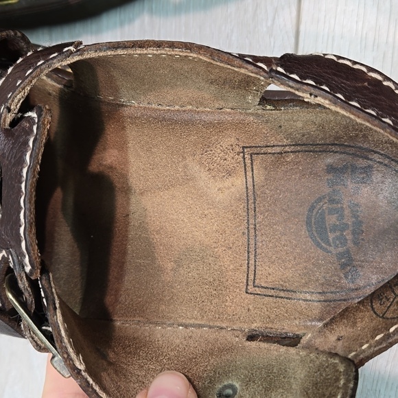 Vintage Dr.Martens Men 8092 Fisherman Chunky Tractor Platform Sandals shoes - Picture 9 of 16